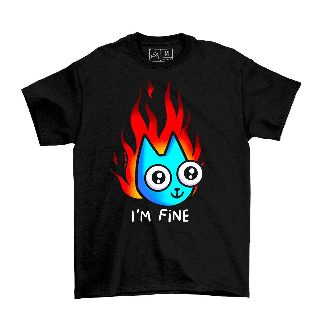 Remera I´m Fine x Juana de Soto