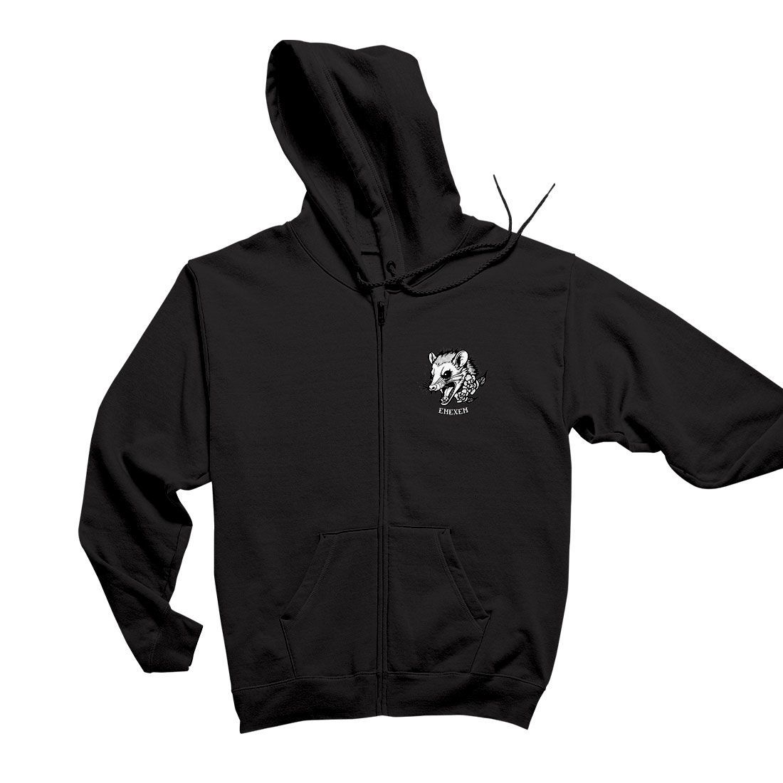 Campera Trash Life - Frente y Espalda