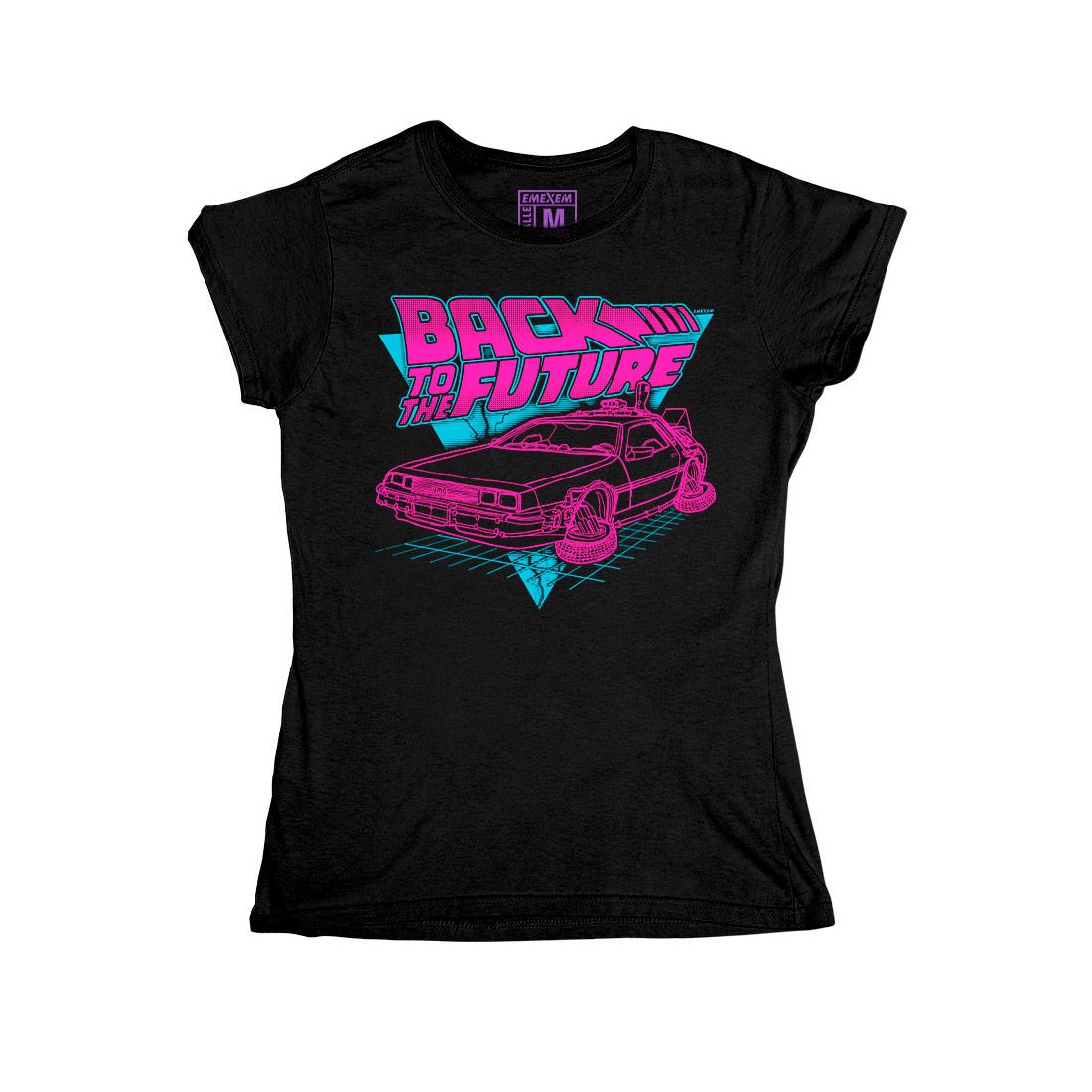 Remera Entallada Back to the Future