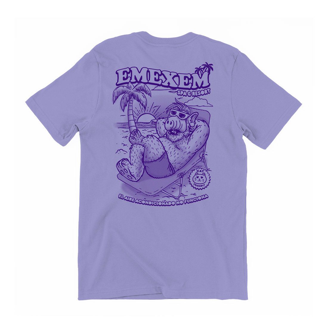 Remera Alf - Frente y espalda