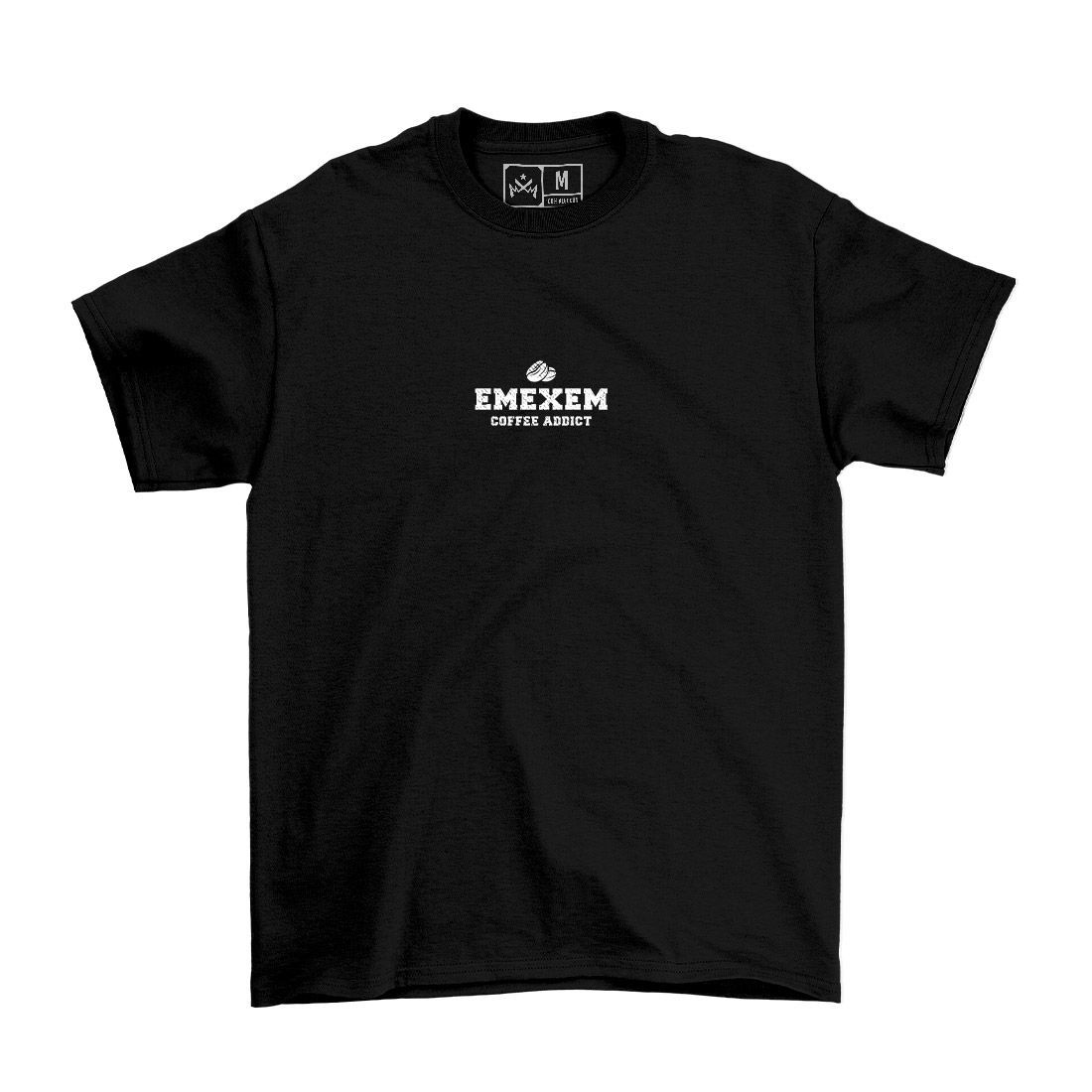 Remera Caffeine - Frente y Espalda