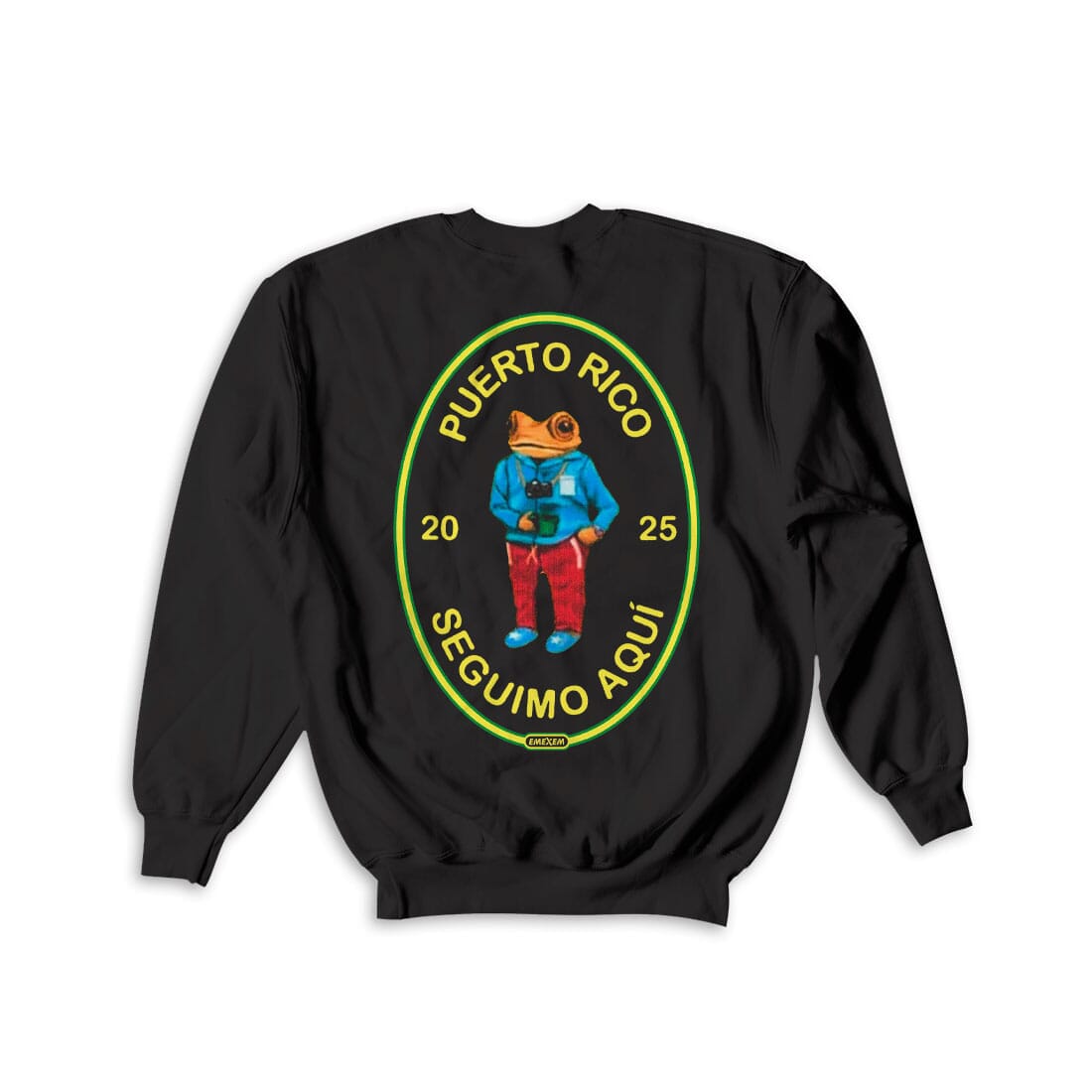 BUZO BAD BUNNY (FRENTE Y ESPALDA)