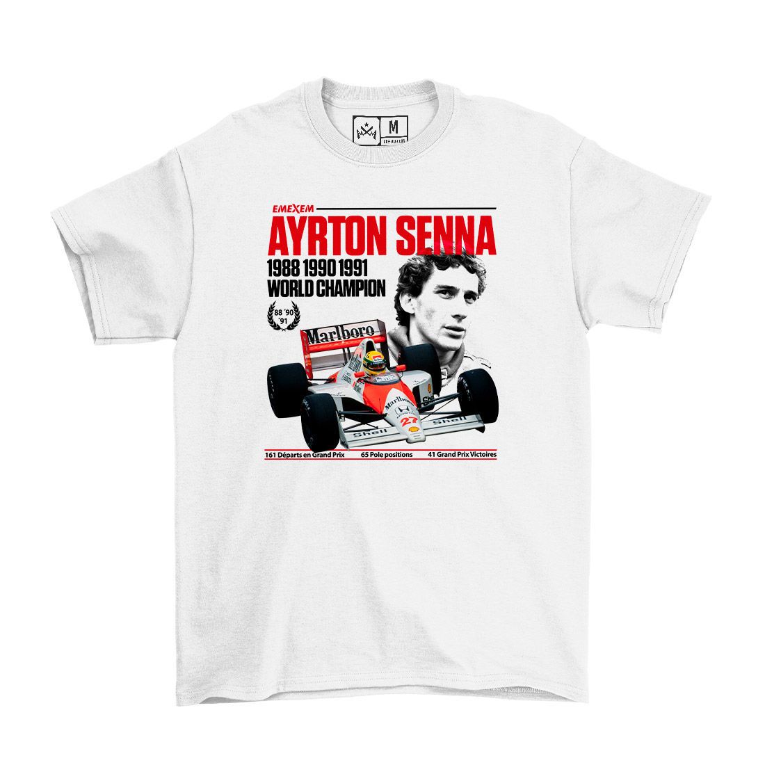 Remera Ayrton Senna