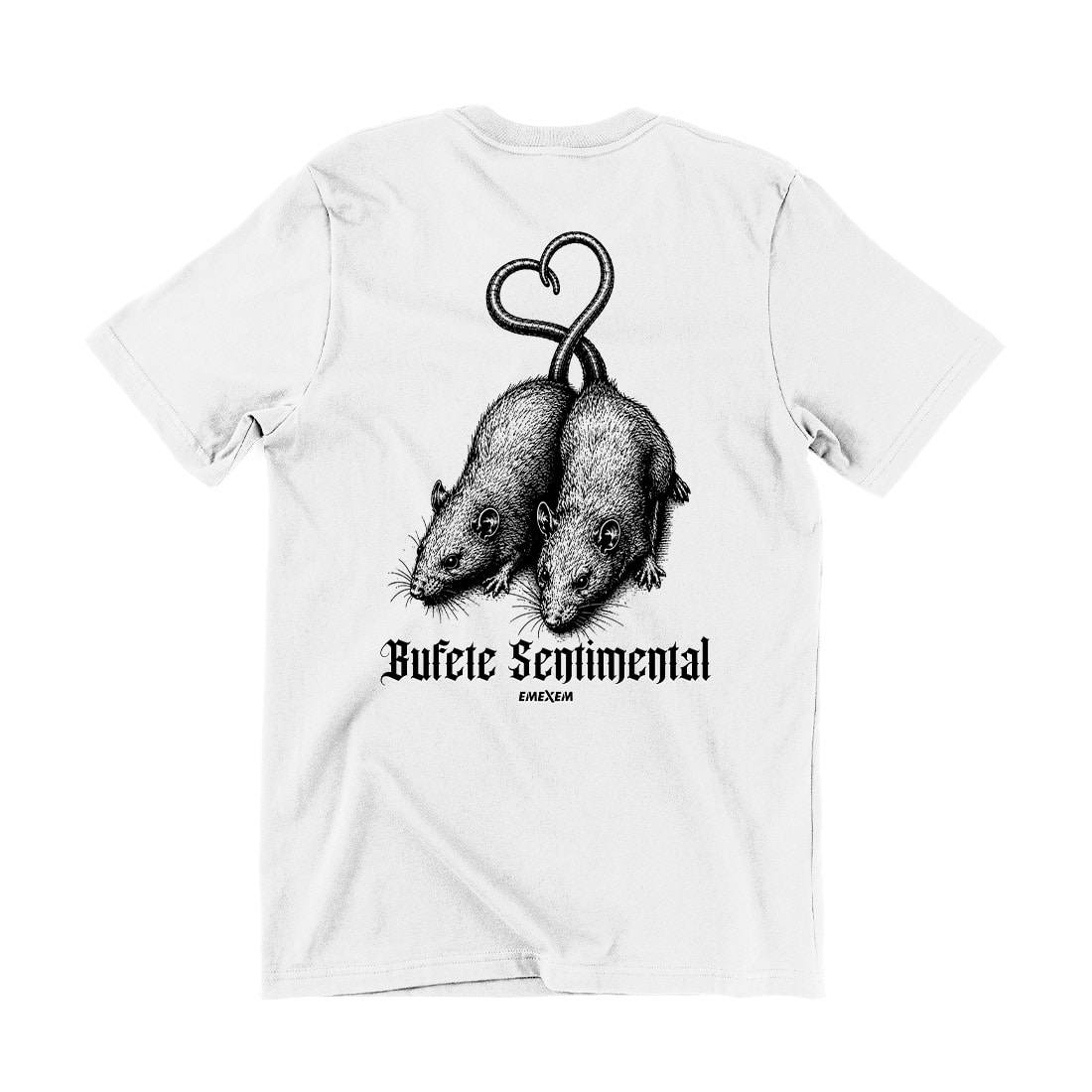 REMERA BUFFETE SENTIMENTAL - FRENTE Y ESPALDA - Emexem