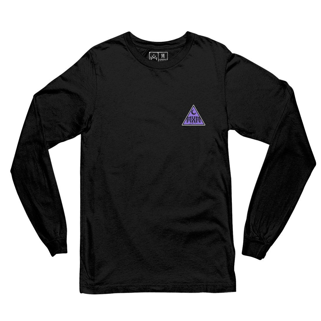 Remera manga larga - Murciélago (frente y espalda)