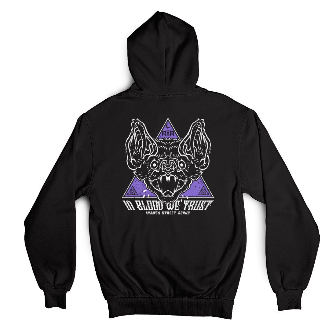 Campera Murciélago  - Frente y Espalda