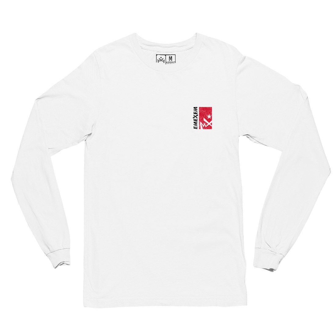 Remera manga larga - Emexem (Frente y espalda)