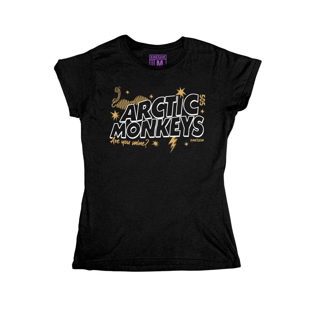 Remera Entallada Arctic Monkeys