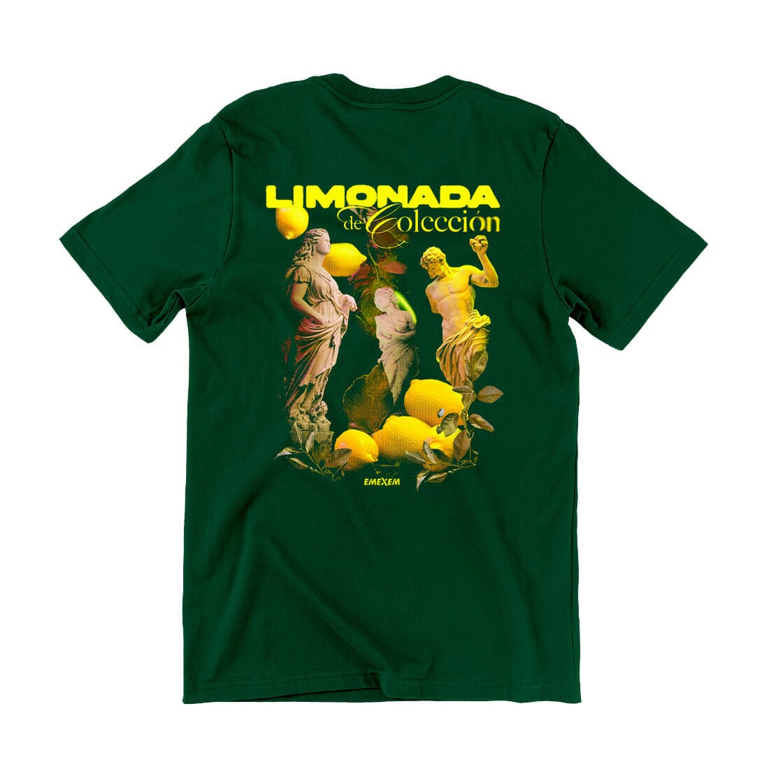 REMERA LIMONADA DE COLECCIÓN (FRENTE Y ESPALDA)