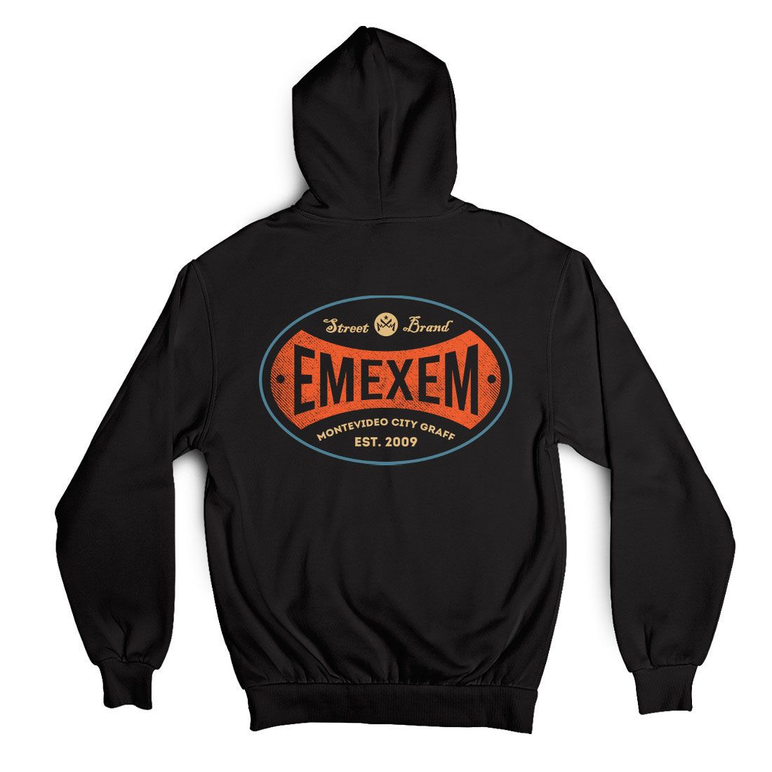 Campera Emexem Retro - Frente y Espalda