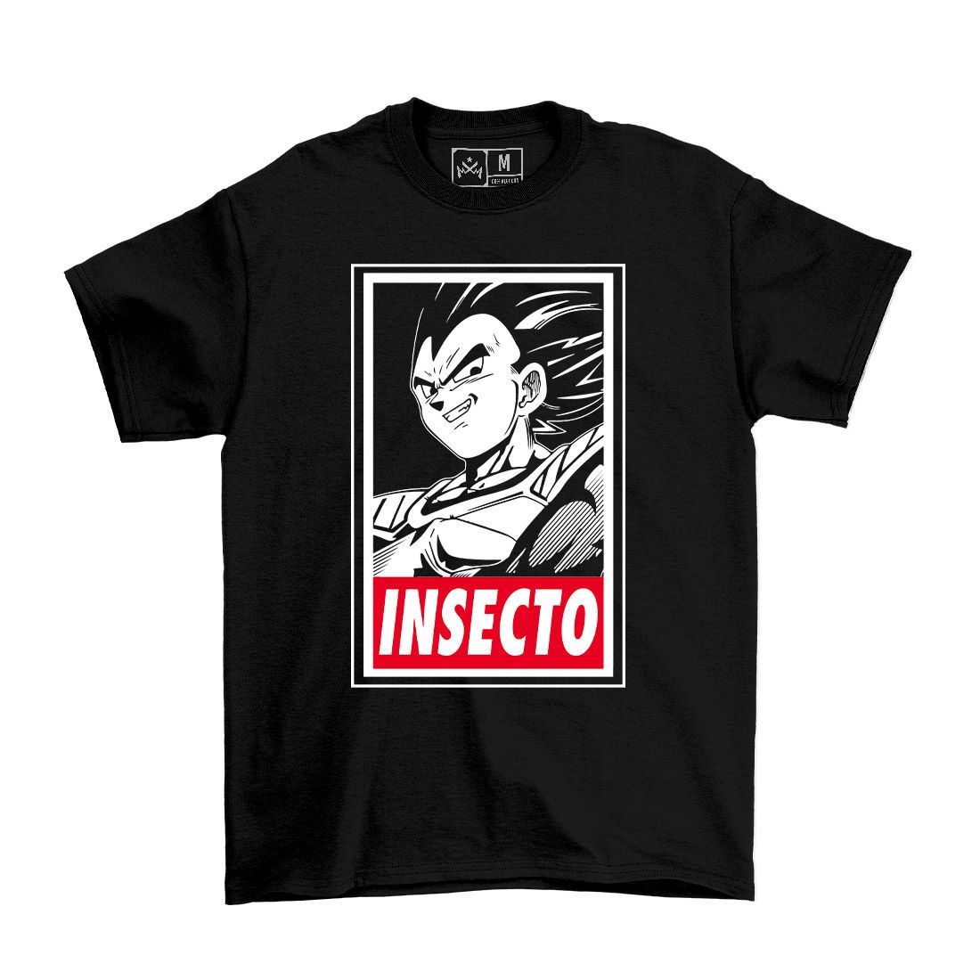 Remera Vegeta Insecto