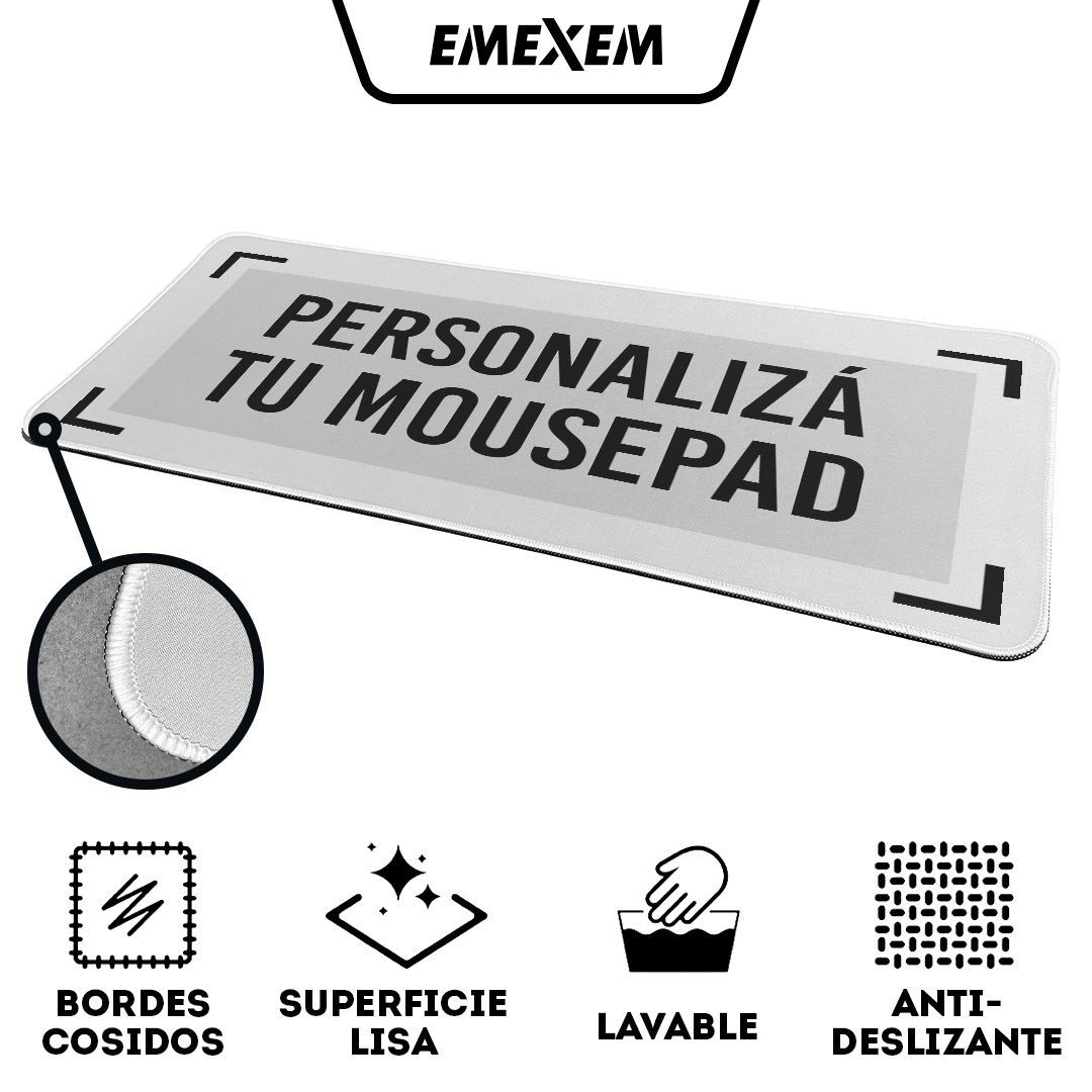 Mousepad Gamer personalizado (80 x 30 cm)