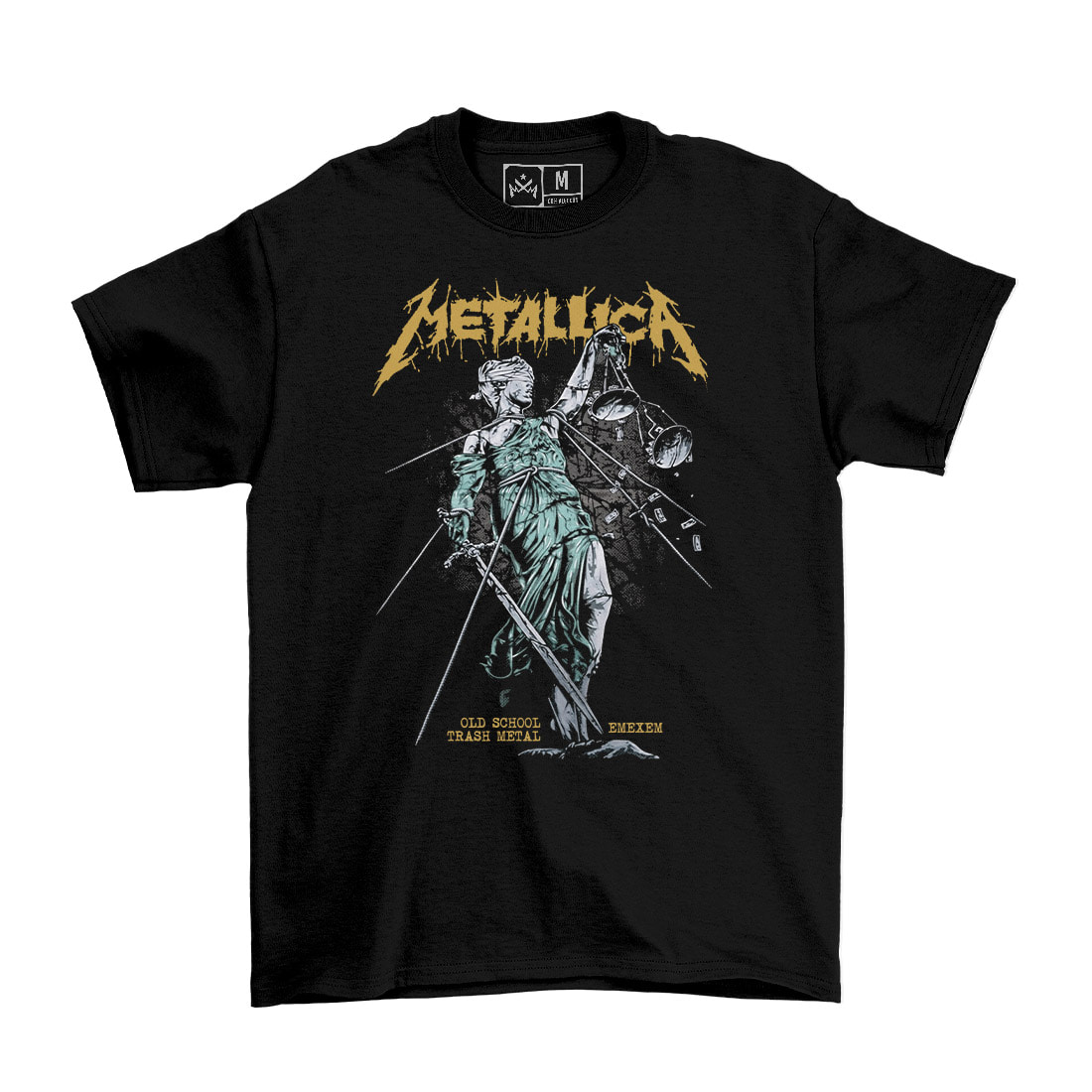 REMERA METALLICA