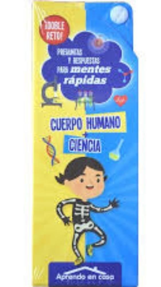 DOBLE RETO PARA MENTES RAPIDAS CUERPO HUMANO + CIENCIA