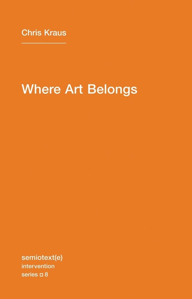 WHERE ART BELONGS
