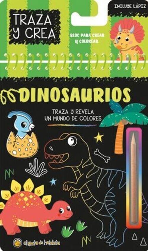 DINOSAURIOS-TRAZA Y CREA