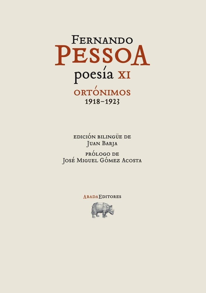 POESÍA XI (ORTÓNIMOS)