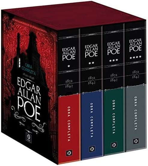 ESTUCHE EDGAR ALLAN POE (4 TOMOS)
