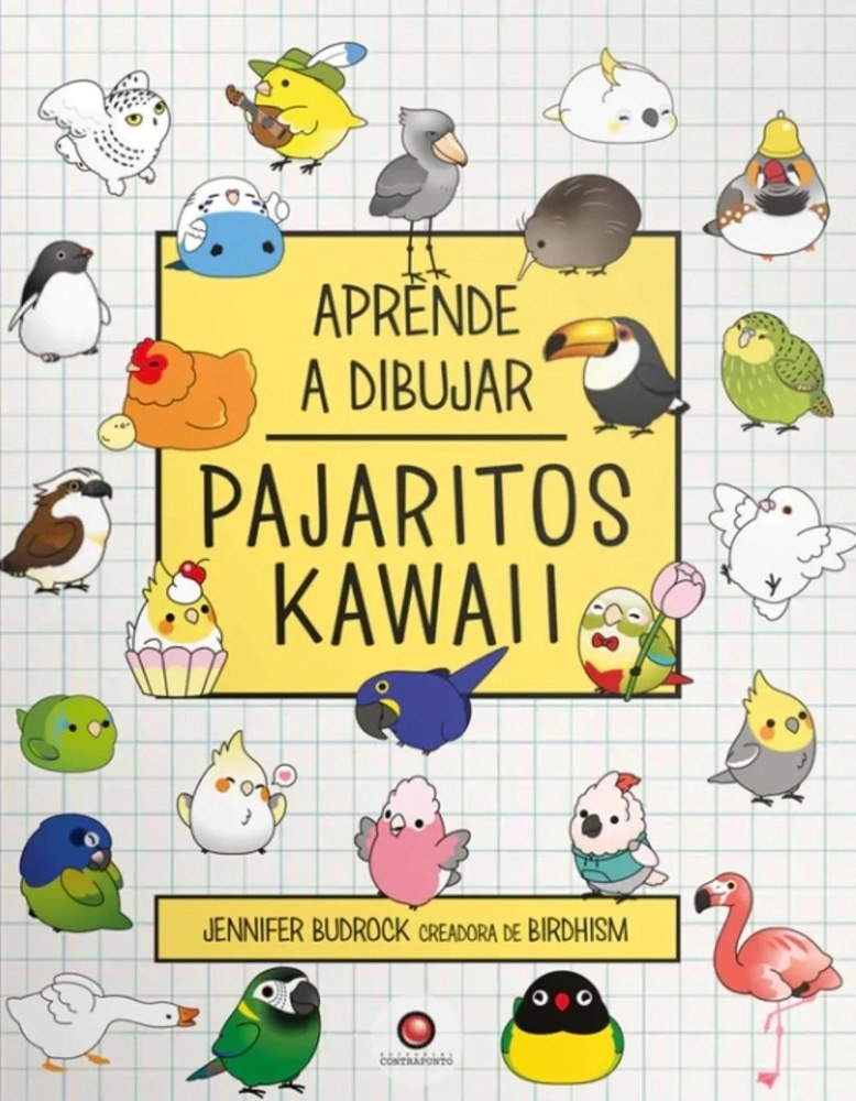APRENDE A DIBUJAR PAJARITOS KAWAII