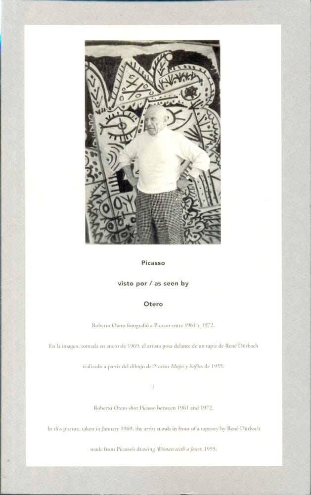 PICASSO VISTO POR OTERO