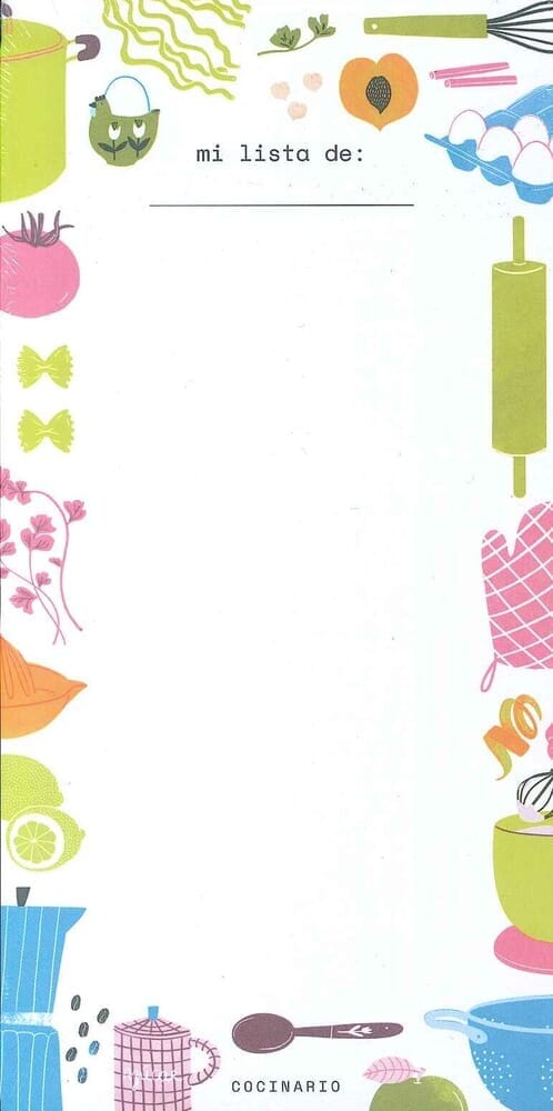 BLOCK DE NOTAS IMANTADO 10X20