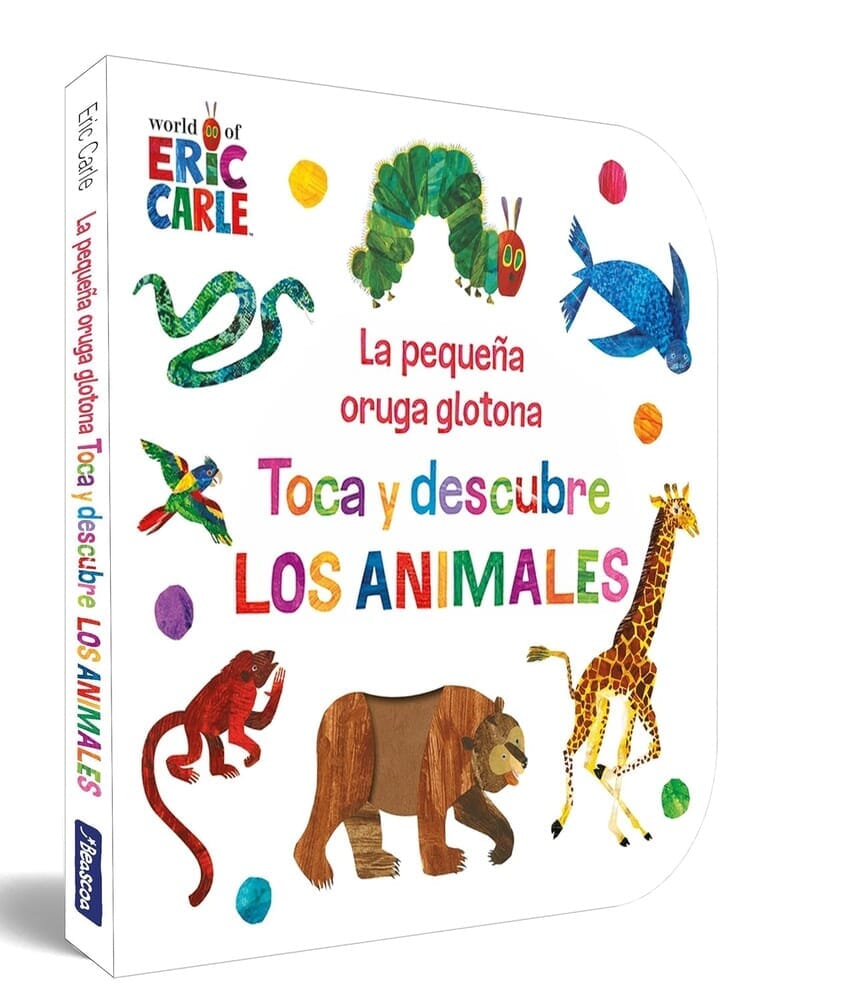 LA PEQUEÑA ORUGA GLOTONA - TOCA Y DESCUBRE LOS ANIMALES