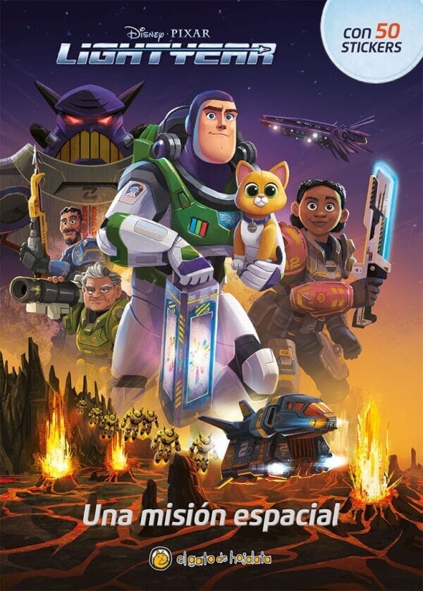 CUENTO CON STICKERS-LIGHTYEAR