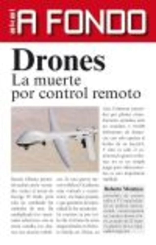 DRONES. LA MUERTE POR CONTROL REMOTO