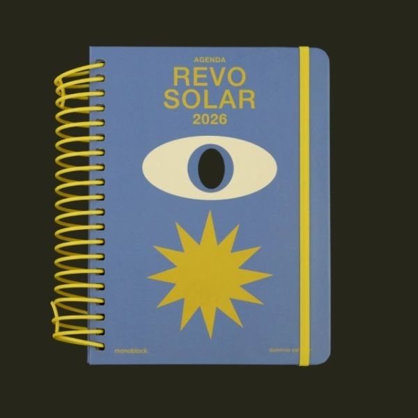 AGENDA 2026 REVO SOLAR - VISION (DOS DÍAS POR PÁGINA)