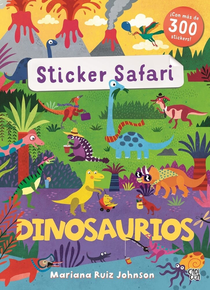 STICKERS SAFARI - DINOSAURIOS