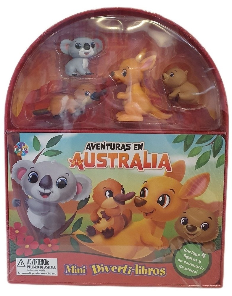 MINI DIVERTILIBROS- AVENTURAS EN AUSTRALIA