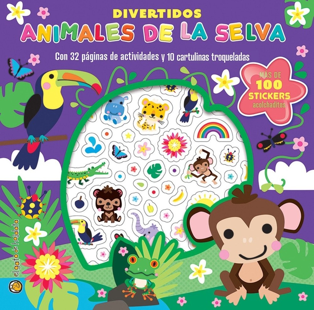 ACOLCHADITAS- ANIMALES DE LA SELVA