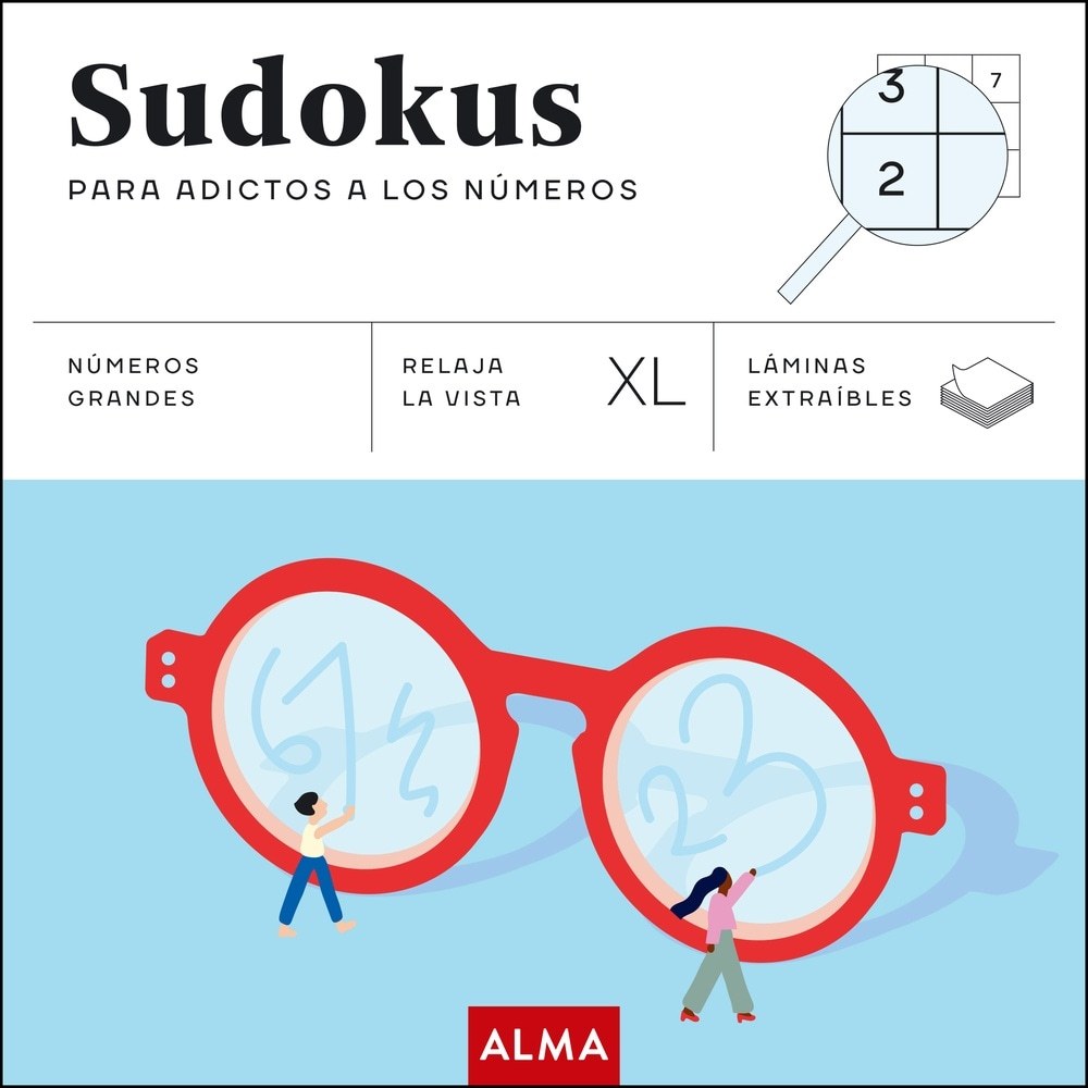 SUDOKUS PARA ADICTOS A LOS NÚMEROS (XL)