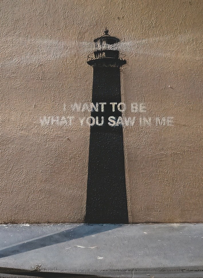 BANKSY: I WANT TO BE WHAT YOU SAW IN ME (LIBRETA)