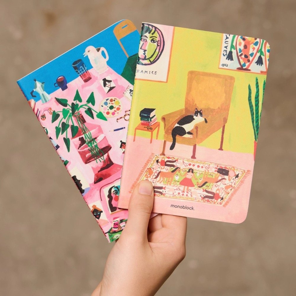 LIBRETA X 2 POCKET HOCKNEY