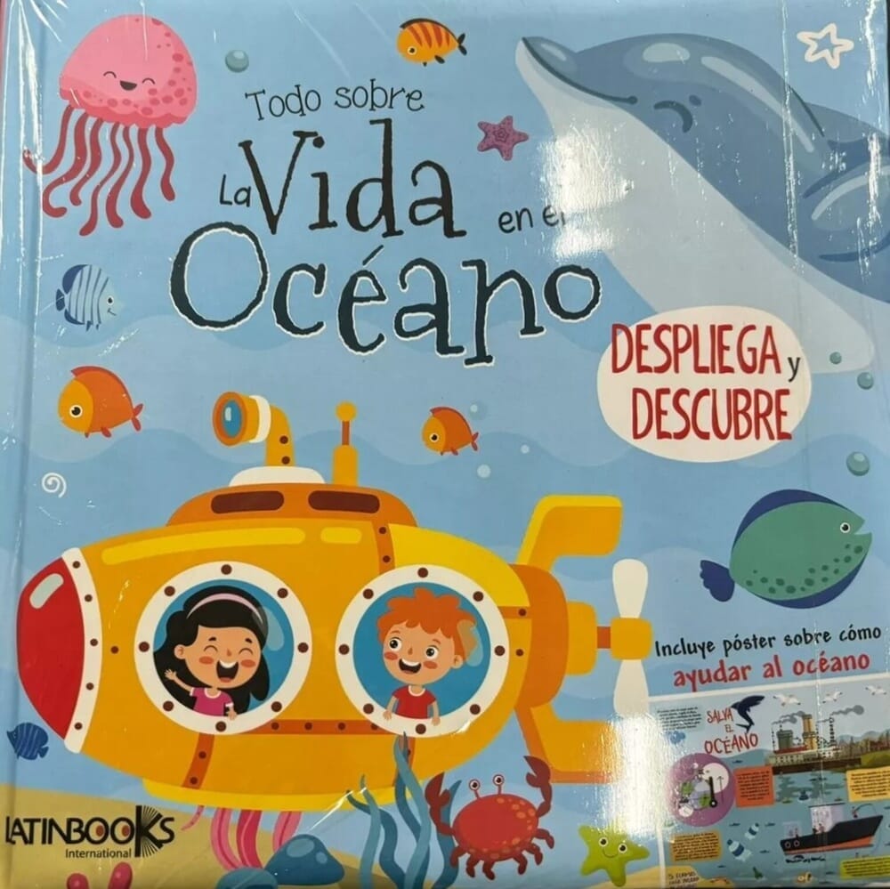 DESPLIEGA Y DESCUBRE: TODO SOBRE LA VIDA EN EL OCÉANO