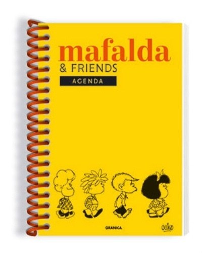 MAFALDA PERPETUA, FRIENDS AMARILLA (INGLÉS)