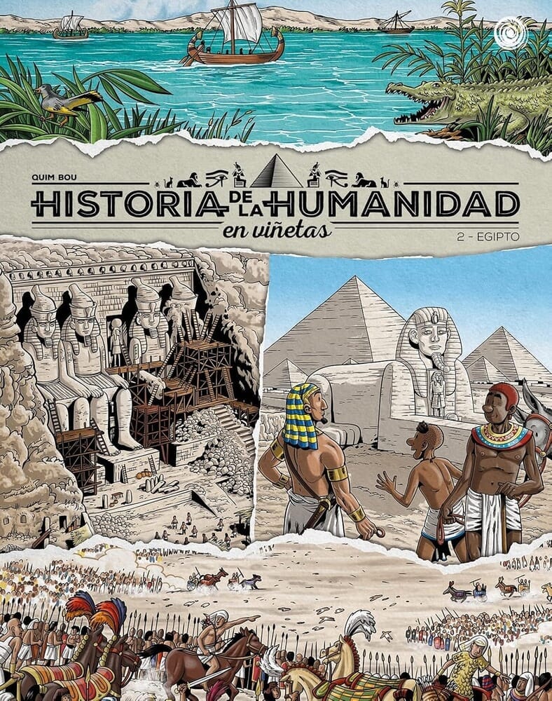 HISTORIA DE LA HUMANIDAD EN VIÑETAS 2 ANTIGUO EGIPTO
