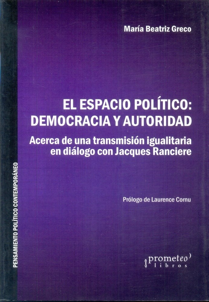 ESPACIO POLITICO, EL. DEMOCRACIA Y AUTOR