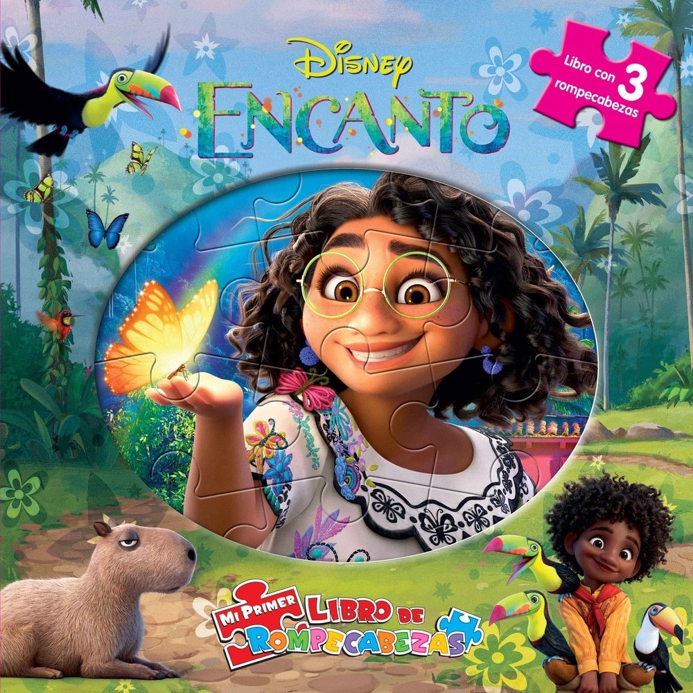 MI PRIMER LIBRO DE ROMPECABEZA-ENCANTO