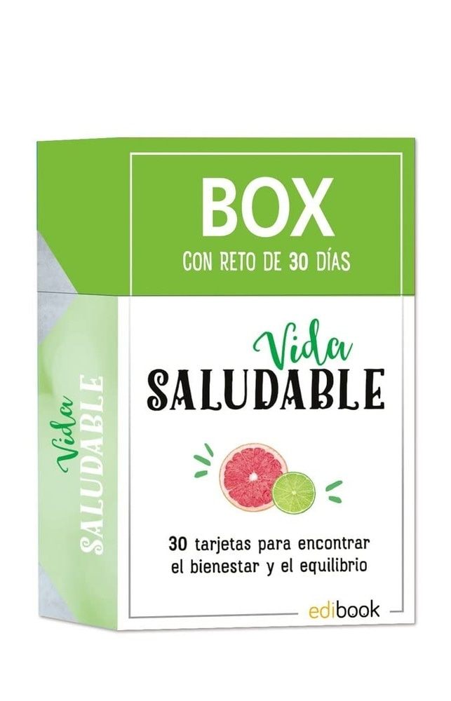 CAJA CON RETO DE 30 DÍAS - VIDA SALUDABLE