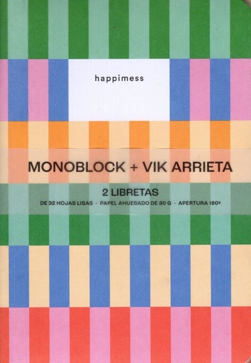 LIBRETA X2 POCKET RAINBOW DANCER