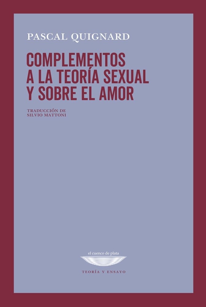 COMPLEMENTOS A LA TEORIA SEXUAL Y SOBRE EL AMOR