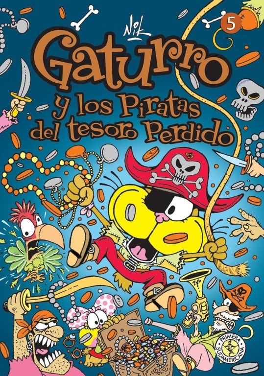 GATURRO 5 - GATURRO Y LOS PIRATAS DEL TESORO PERDIDO
