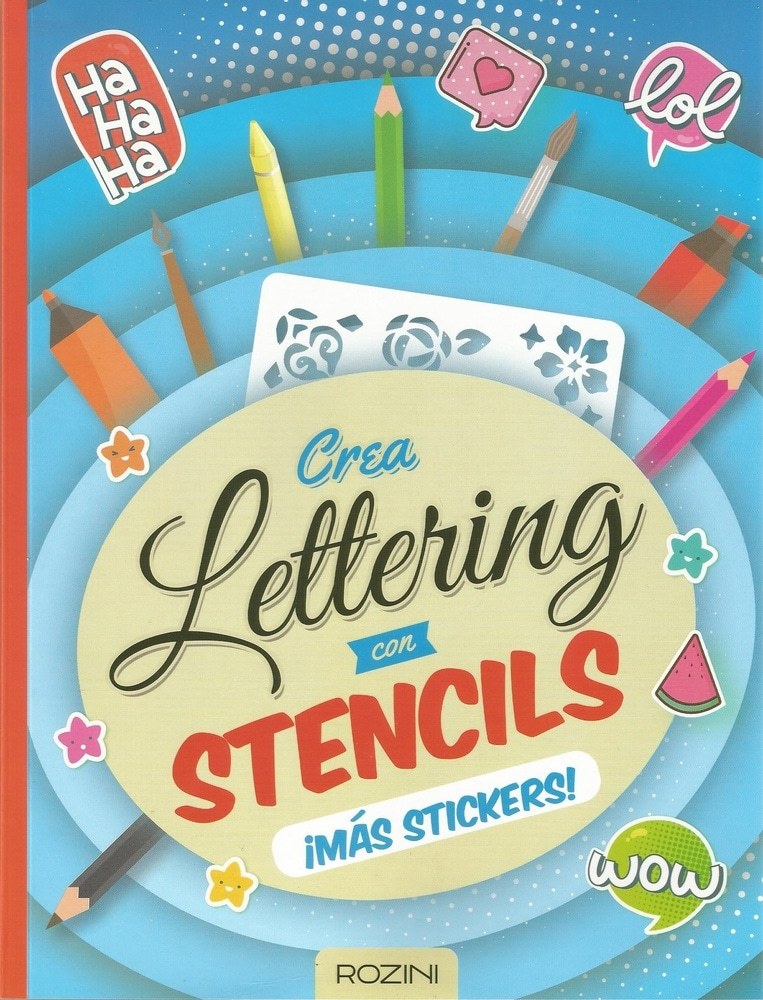 CREA LETTERING CON STENCILS