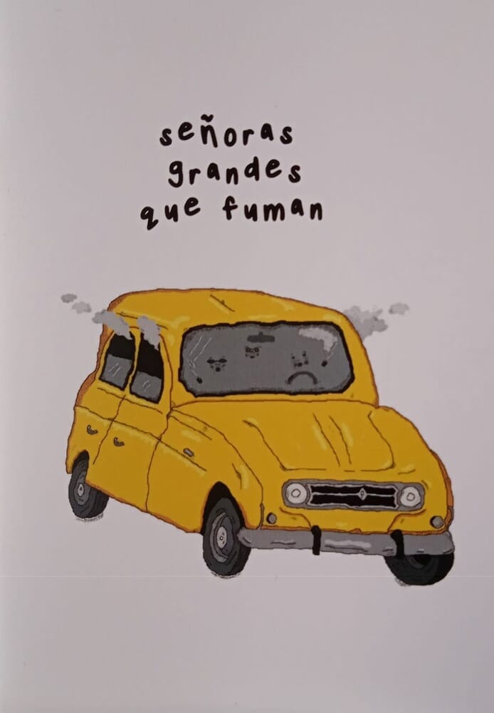 SEÑORAS GRANDES QUE FUMAN