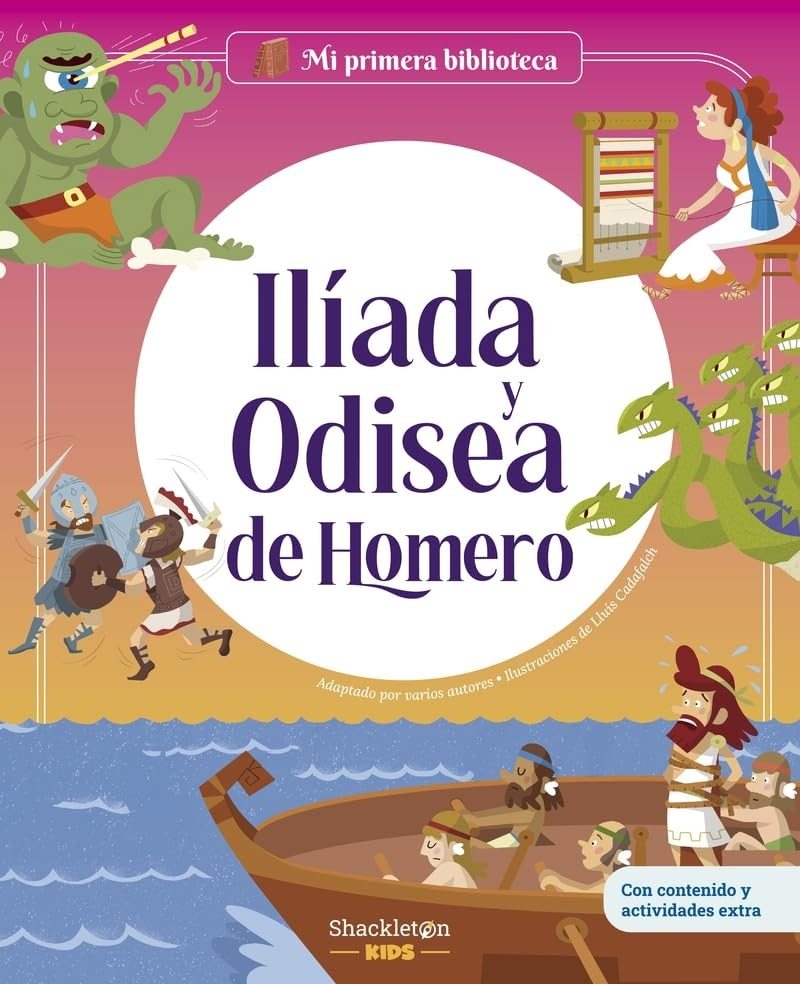 ILIADA Y ODISEA DE HOMERO