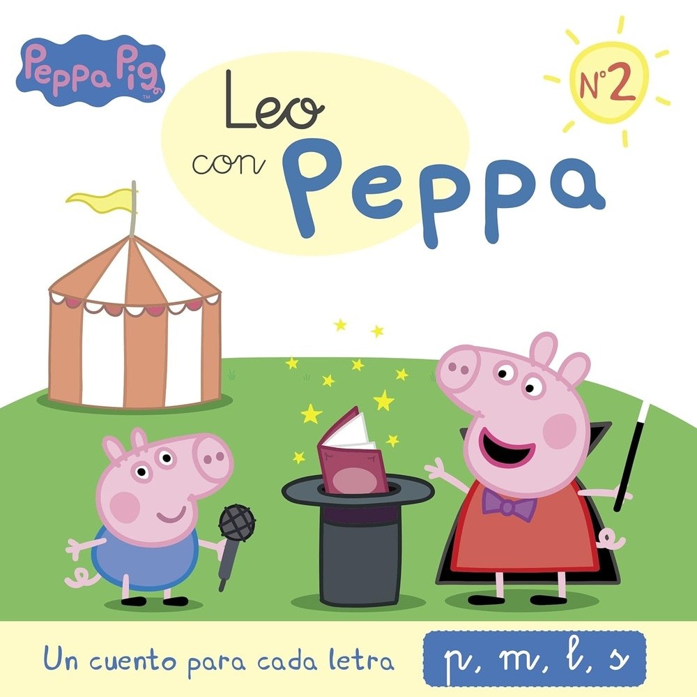 LEO CON PEPPA - UN CUENTO PARA CADA LETRA: P, M, L, S
