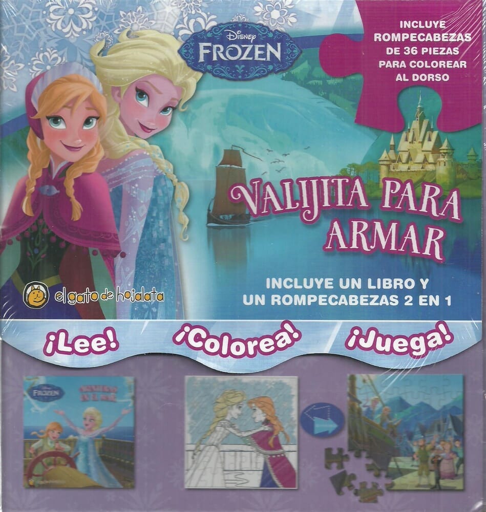VALIJITA PARA ARMAR - FROZEN