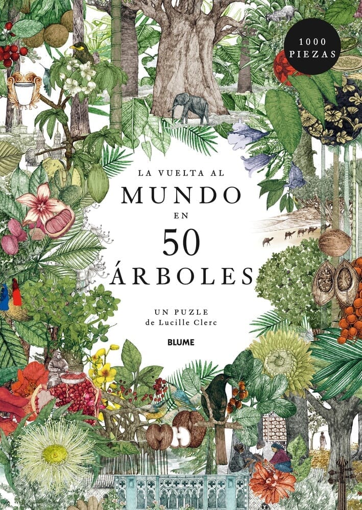 LA VUELTA AL MUNDO EN 50 ÁRBOLES. PUZLE DE 1000 PIEZAS